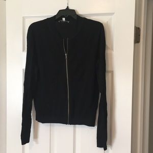 cabi Bomber Sweater (L)